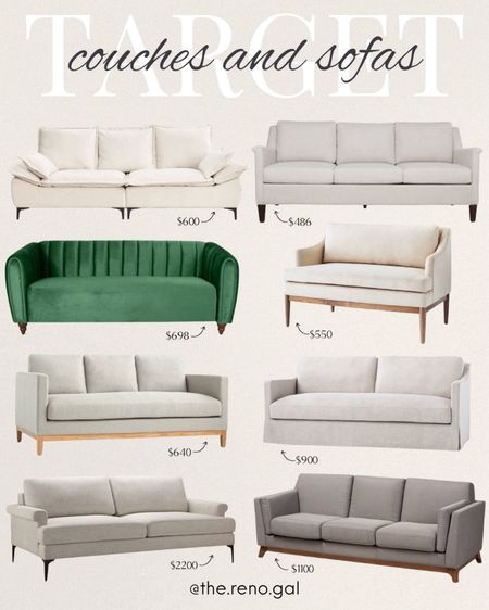 Beautiful couches from Target. Living room inspo!

Living room styling, affordable couch, affordable sofa, white couch, cream couch, beige couch, green couch, wood frame couch, white and wood couch, grey couch, griege couch, white sofa, cream sofa, beige sofa, green sofa, grey sofa, neutral home decor

#targetfinds #founditontarget #targethome



#LTKSaleAlert #LTKHome #LTKStyleTip