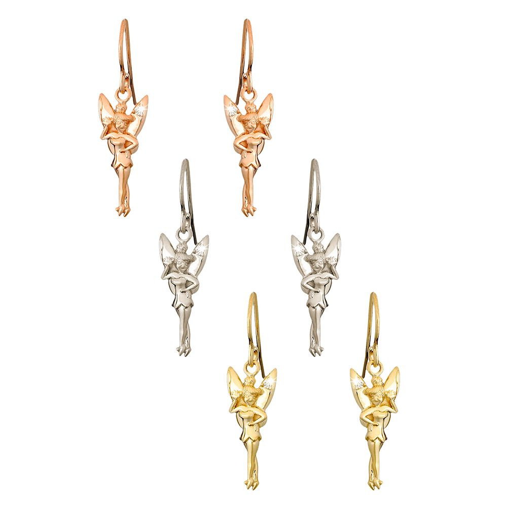 Tinker Bell Diamond Earrings – 14K | Disney Store