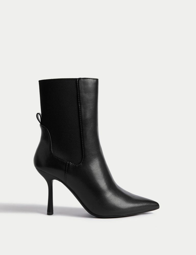 Stiletto Heel Pointed Ankle Boots | Marks & Spencer (UK)