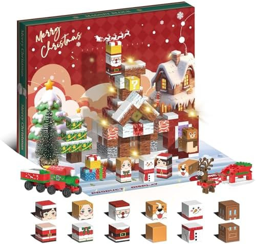 Christmas Magnetic Blocks, Advent Calendar 2025,106PCS Magnetic Building Cube Game,Building Toys ... | Amazon (US)