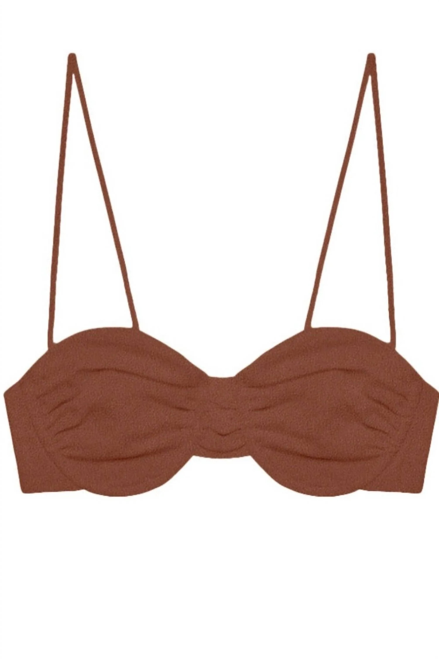 Women's Mia Bikini Top In Hazel Sheen | Shop Simon