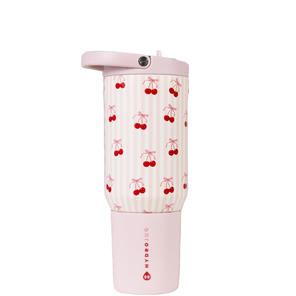 HydroJug Sport - Stainless Steel Tumbler with Straw, Vacuum Insulated, 20oz Leakproof Water Bottl... | Amazon (US)