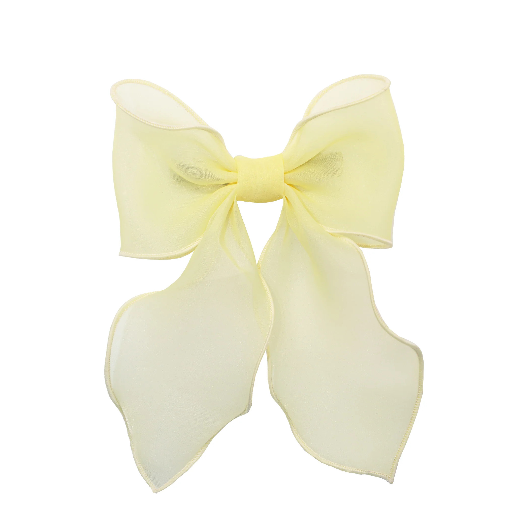 Bow Barrette in Pale Yellow | Emi Jay