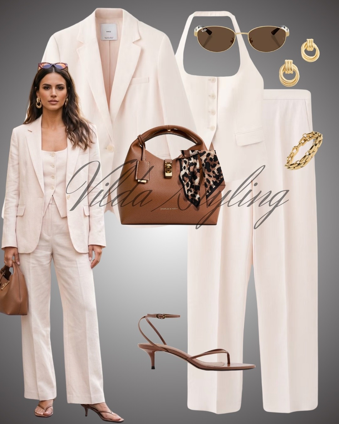 Cream Linen Elegance
This monochromatic cream ensemble is the epitome of "Quiet Luxury." Combining tailored linen textures with rich tan accessories creates a look that is both effortless and high-end—perfect for a summer gallery opening or a polished brunch. #LinenSuit #QuietLuxury #SummerTailoring #MonochromaticChic #OOTD #ClassyStyle #NeutralAesthetic 

#LTKworkwear #LTKspring #LTKsummer