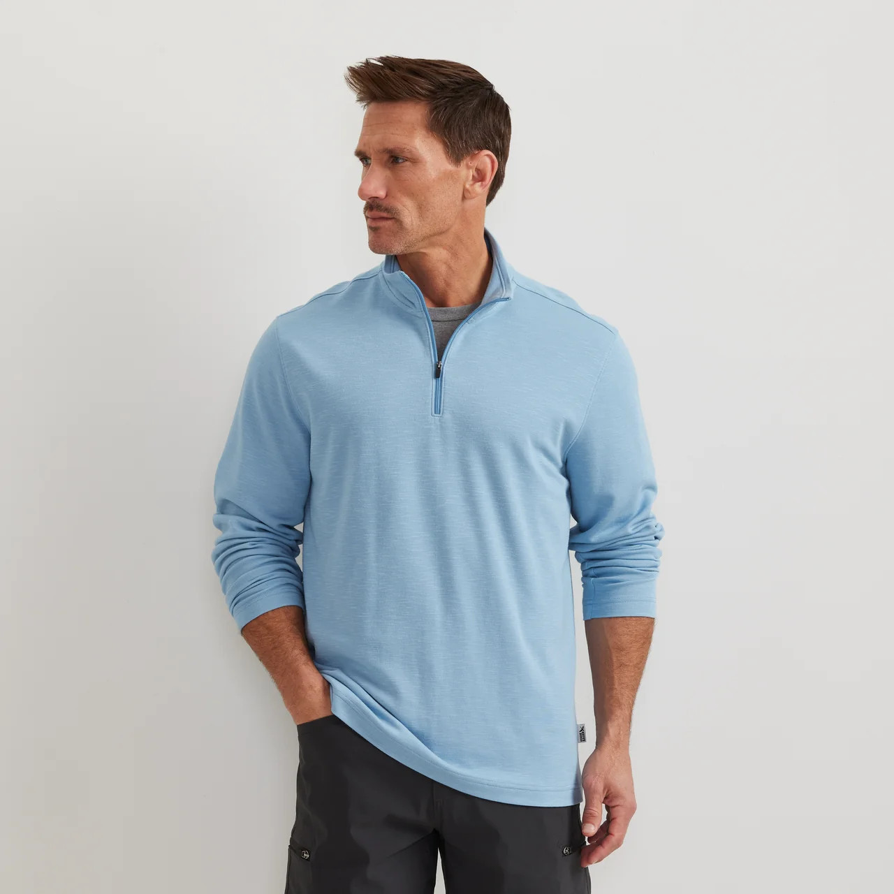 Eddie Bauer Men's LS Journey Modal Knit Qz | Eddie Bauer US & CA