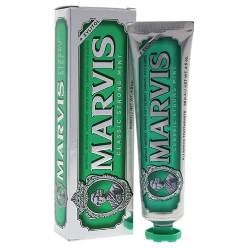 Marvis Classic Strong Mint Toothpaste, 3.8 oz (Pack of 1) | Amazon (US)