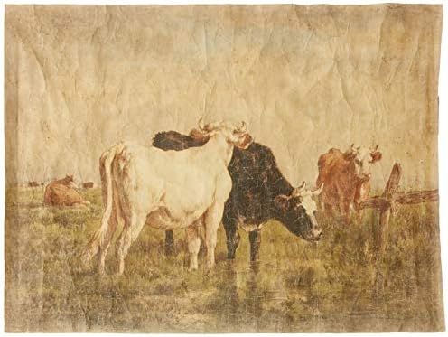 Creative Co-Op Vintage Cows Decorator Paper | Amazon (US)