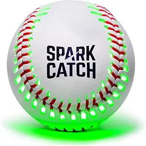 SPARK CATCH Light Up Baseball, Glow in The Dark Baseball, Perfect Baseball Gifts for Boys, Girls,... | Amazon (US)