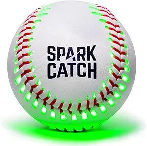 SPARK CATCH Light Up Baseball, Glow in The Dark Baseball, Perfect Baseball Gifts for Boys, Girls,... | Amazon (US)