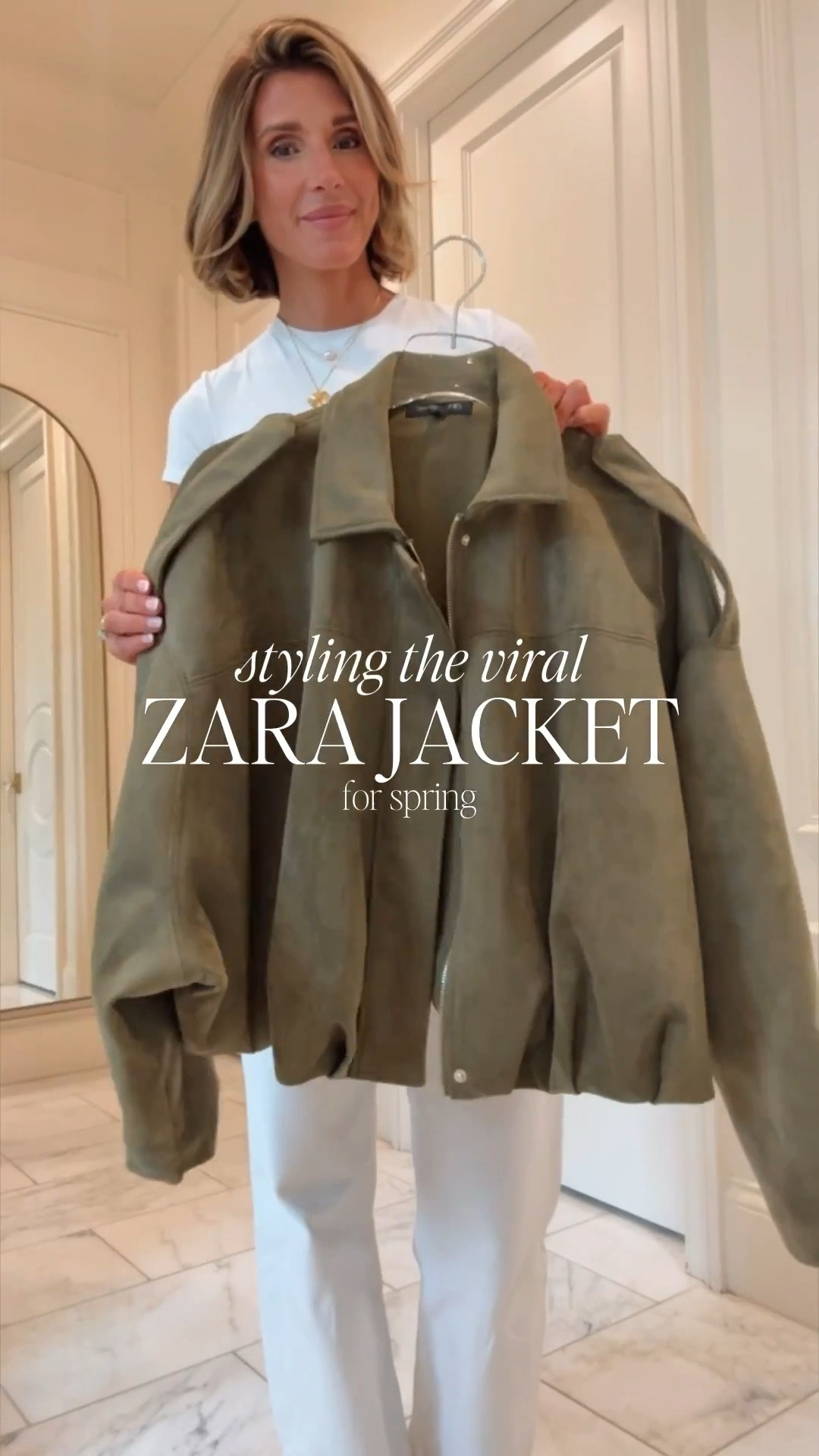 Back in stock! This VIRAL @Zara  jacket. I'm wearing size small.

#LTKgrwm #LTKootd