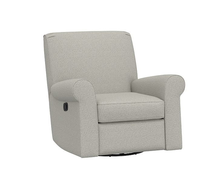 Charleston Manual & Power Swivel Glider Recliner | Pottery Barn Kids