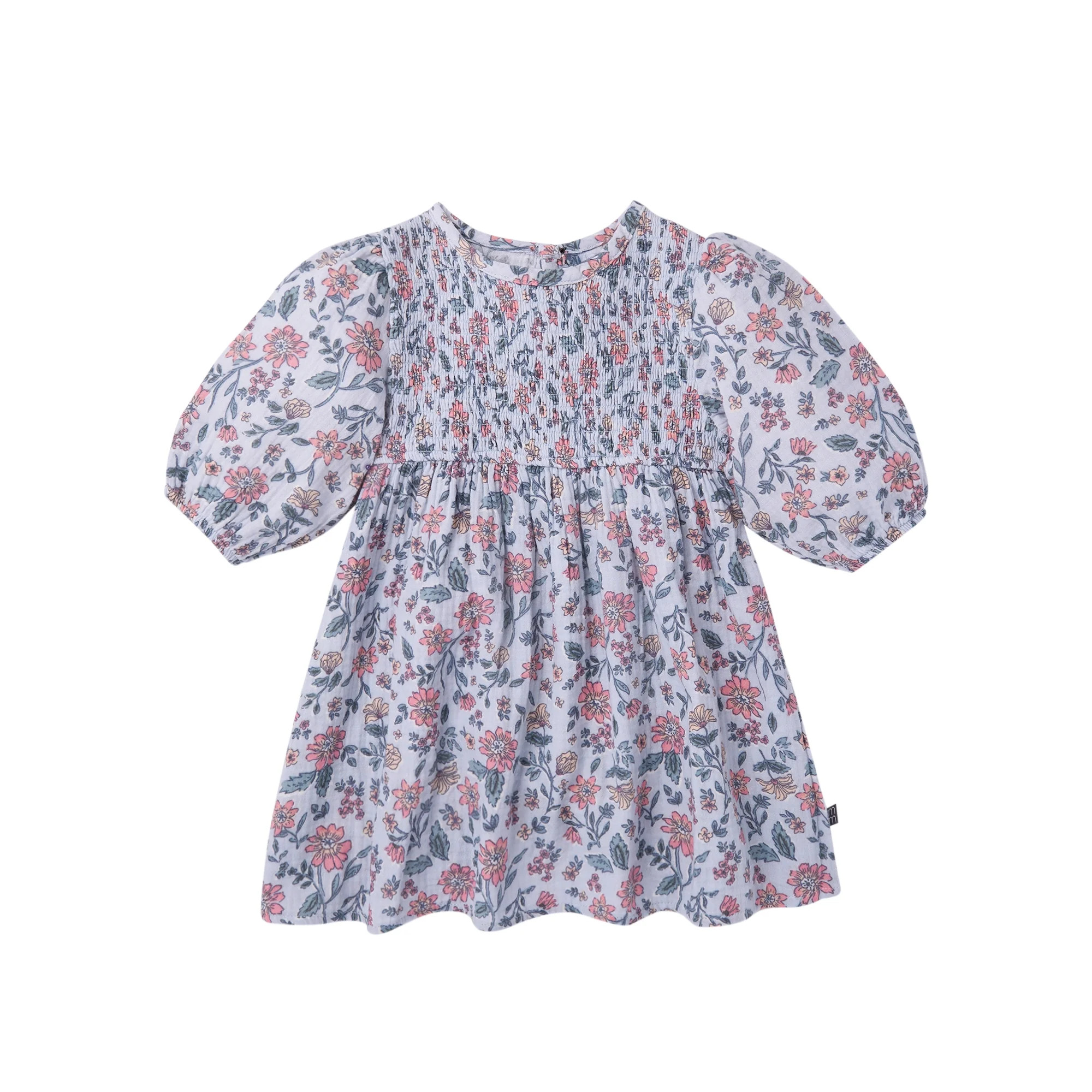 Modern Moments by Gerber Toddler Girl Smocked Dress, Sizes 12 Months - 5T | Walmart (US)