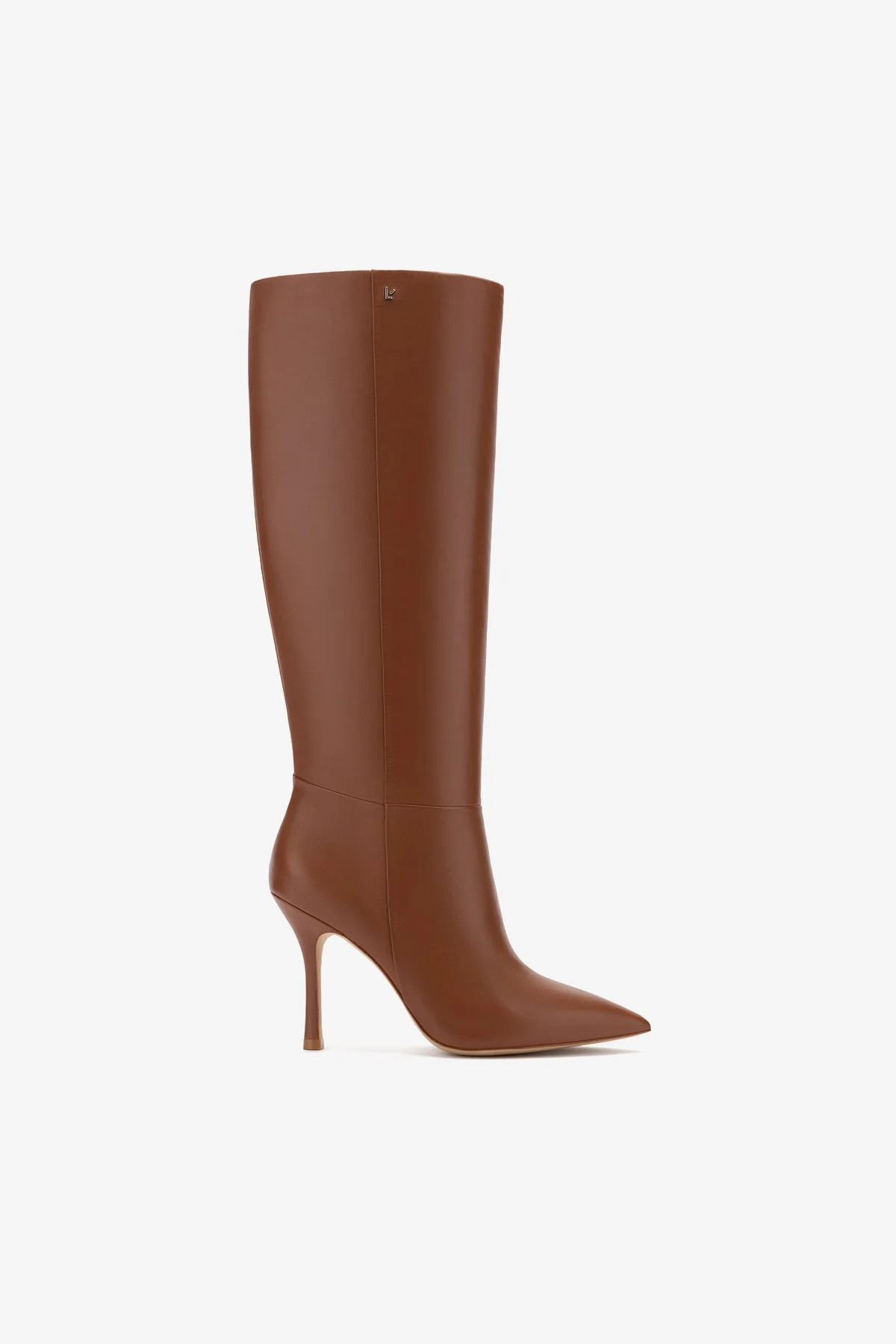 Kate Boot In Caramel Leather | Larroude