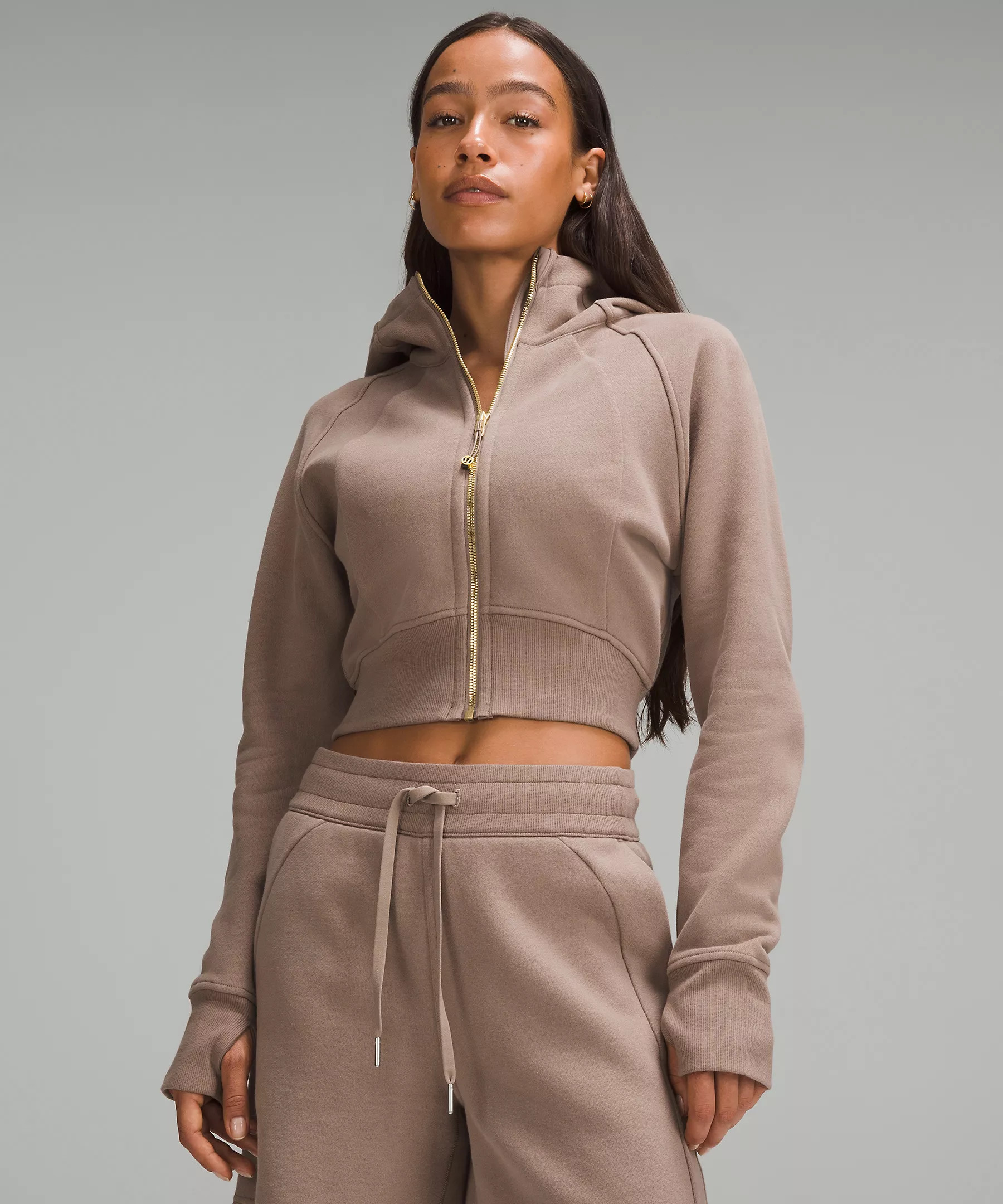Scuba Full-Zip Cropped Hoodie | Women's Hoodies & Sweatshirts | lululemon | lululemon (CA)