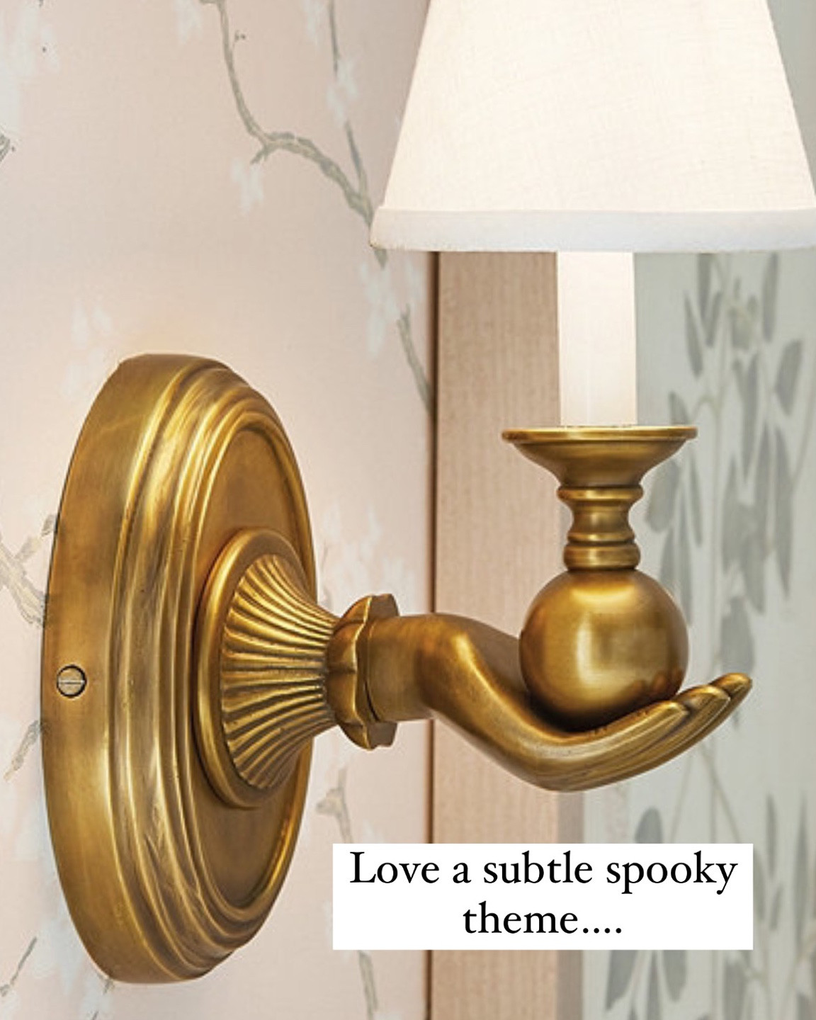 Gold sconce with hand detail. Blends perfectly with historic decor and adds so much personality. 

Gold hand sconce, brass sconce 

#LTKhome