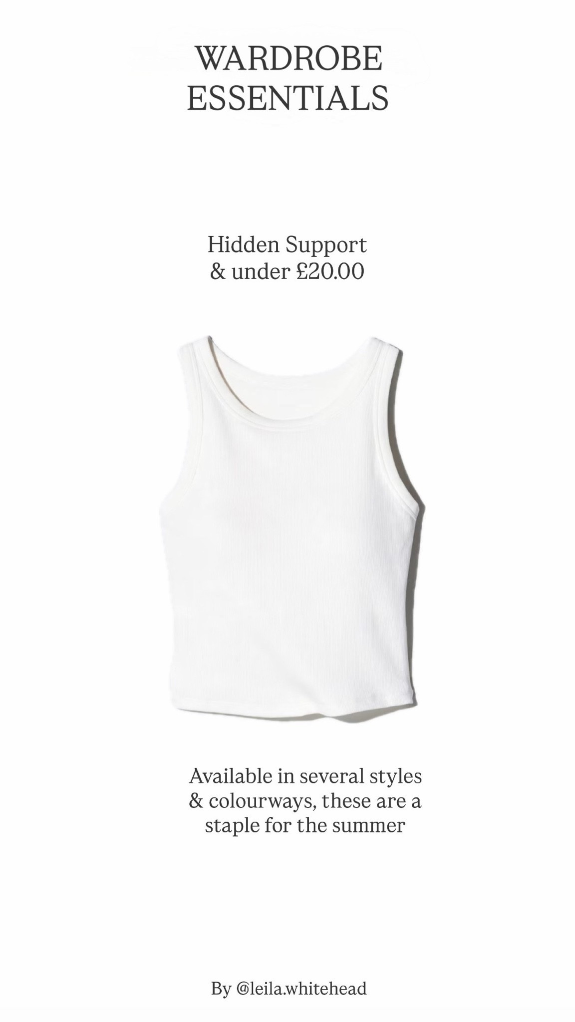 I share these every year and have them in several different colourways - this year they have also extended to more styles so there’s something for everyone - ideal if you have a larger bust as they give great support  - I wear a size XS and I’m a UK 6-8 32DD

@UNIQLO

#LTKsummer #LTKuk #LTKstyletip