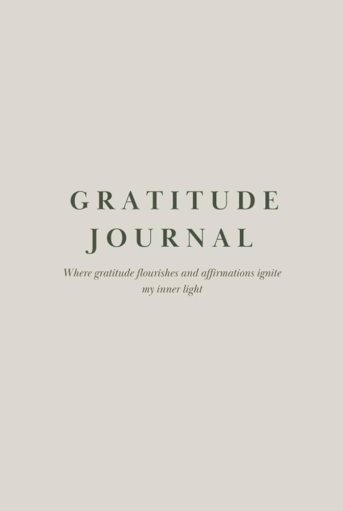 Gratitude Journal: Mindfulness And Reflection | Amazon (UK)