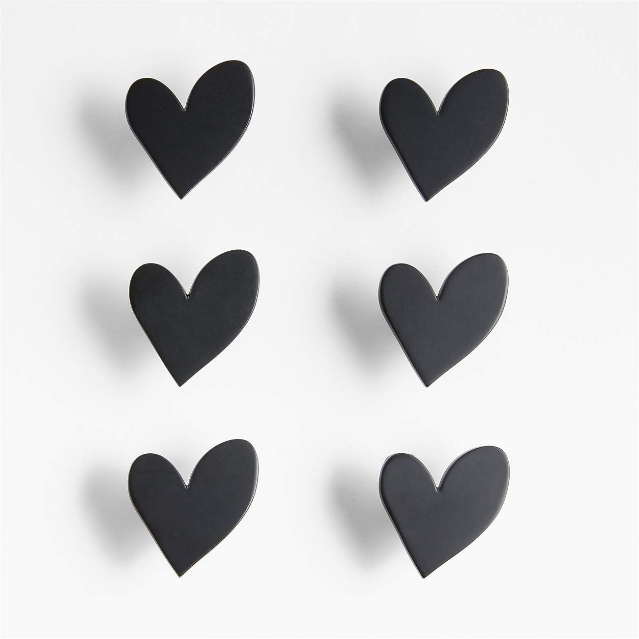 Heart Black Dresser Knob by Leanne Ford + Reviews | Crate & Kids | Crate & Barrel