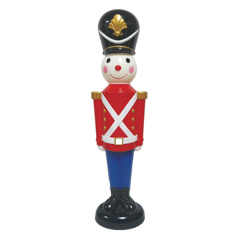Pre-Lit Blow Mold Soldier, 42" | At Home