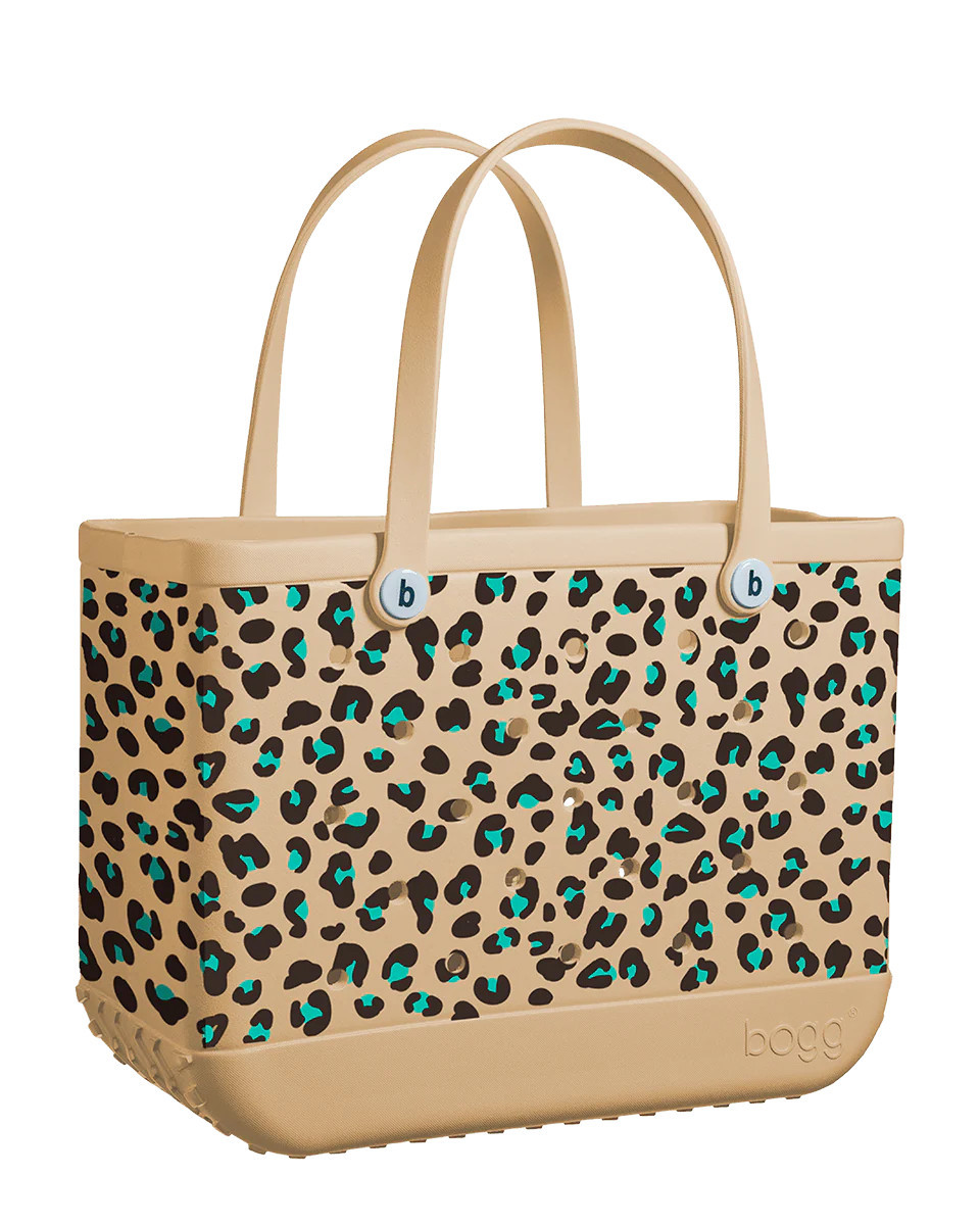 Original Bogg Bag - Turquoise Leopard | Bogg Bag