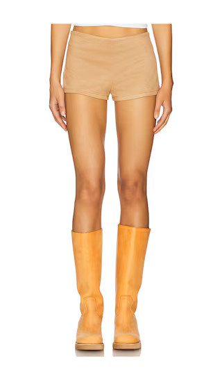 LIONESS Sun Drenched Short in Tan. - size L | Revolve Clothing (Global)