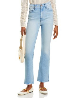 The Hustler High Rise Frayed Flare Leg Ankle Jeans | Bloomingdale's (US)