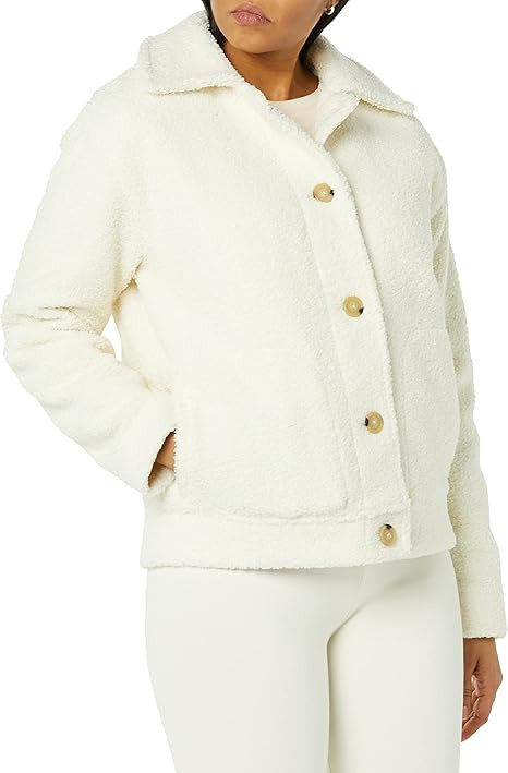 Amazon Aware Women's Recycled Polyester Sherpa Jacket | Amazon (US)