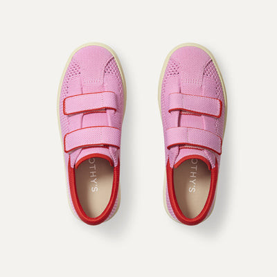 The Kids Strap Sneaker - Tutu Open-Knit | Rothy's