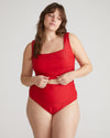 The Square Neck Bikini Top
   Baywatch Red | Universal Standard