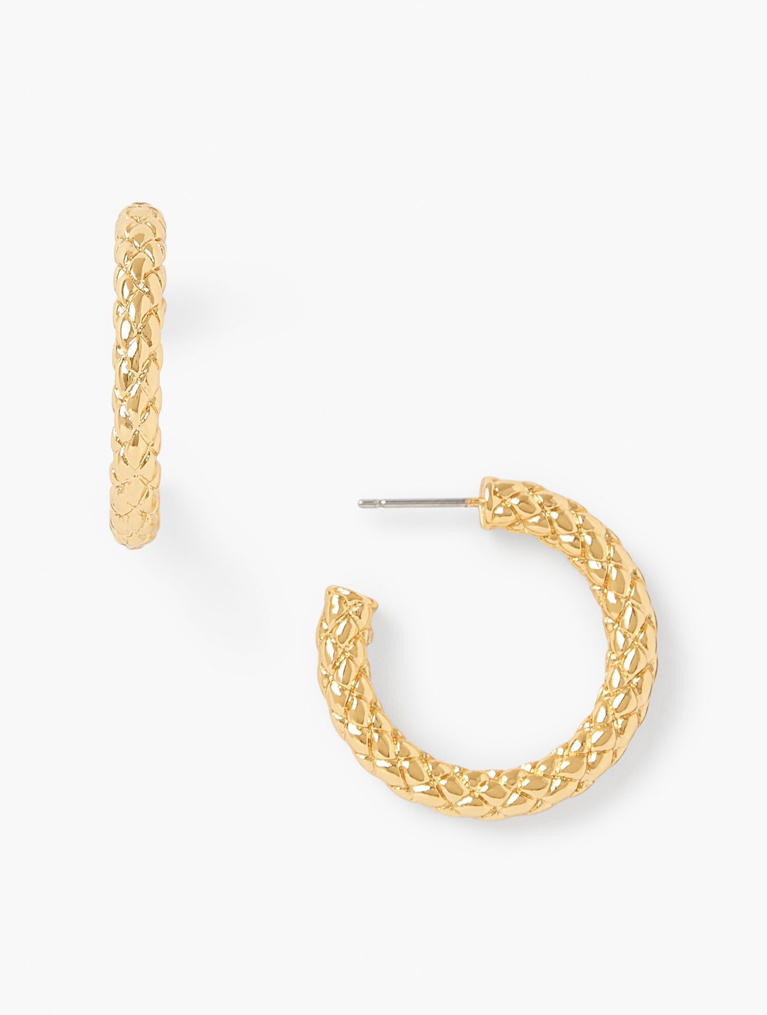 Basket Hoop Earrings | Talbots