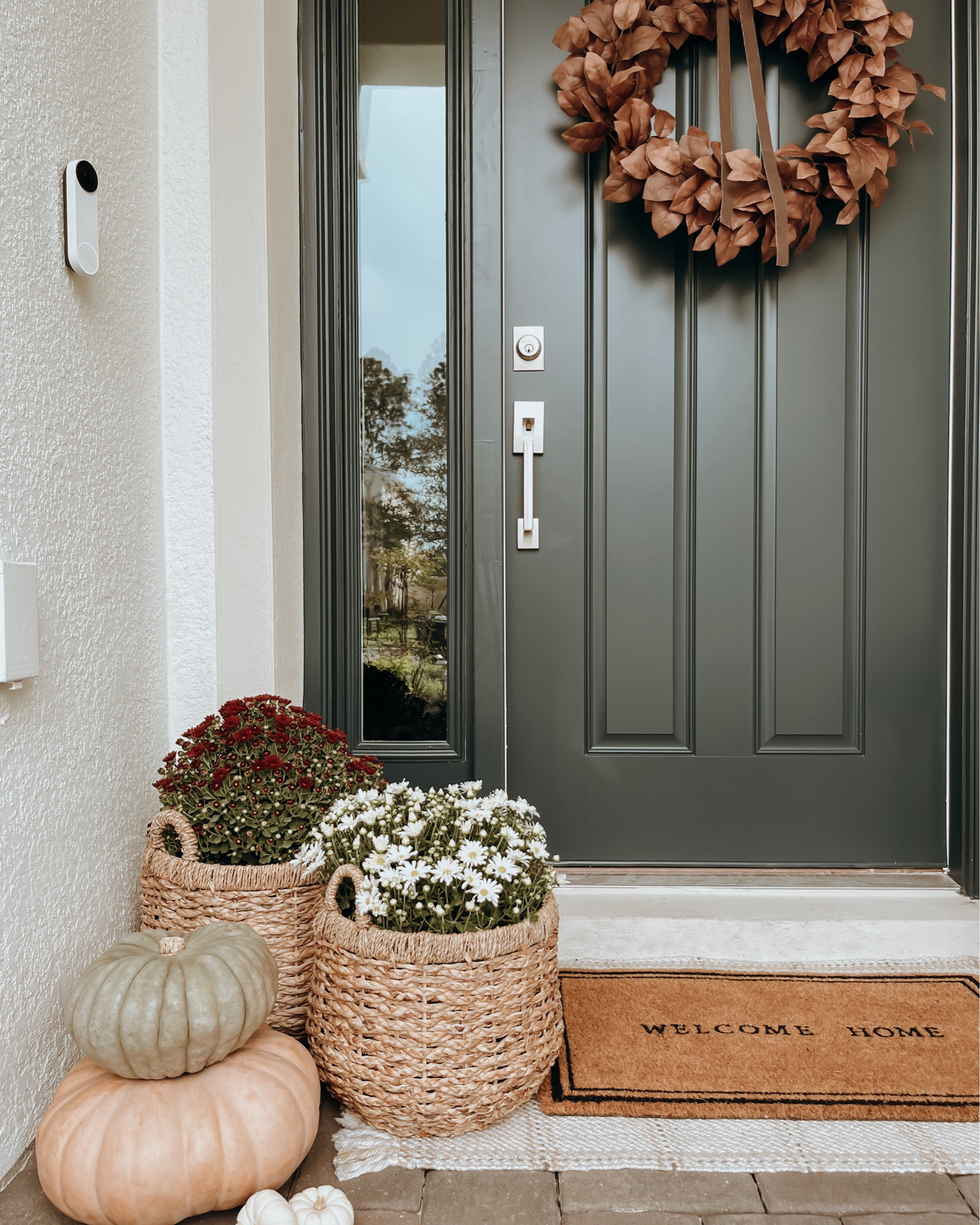 A moment for last year’s fall front porch because I had to let you know that these planter baskets are currently in stock! I have linked them as well as a similar wreath and ribbon. 🍂 

#LTKHome #LTKSeasonal