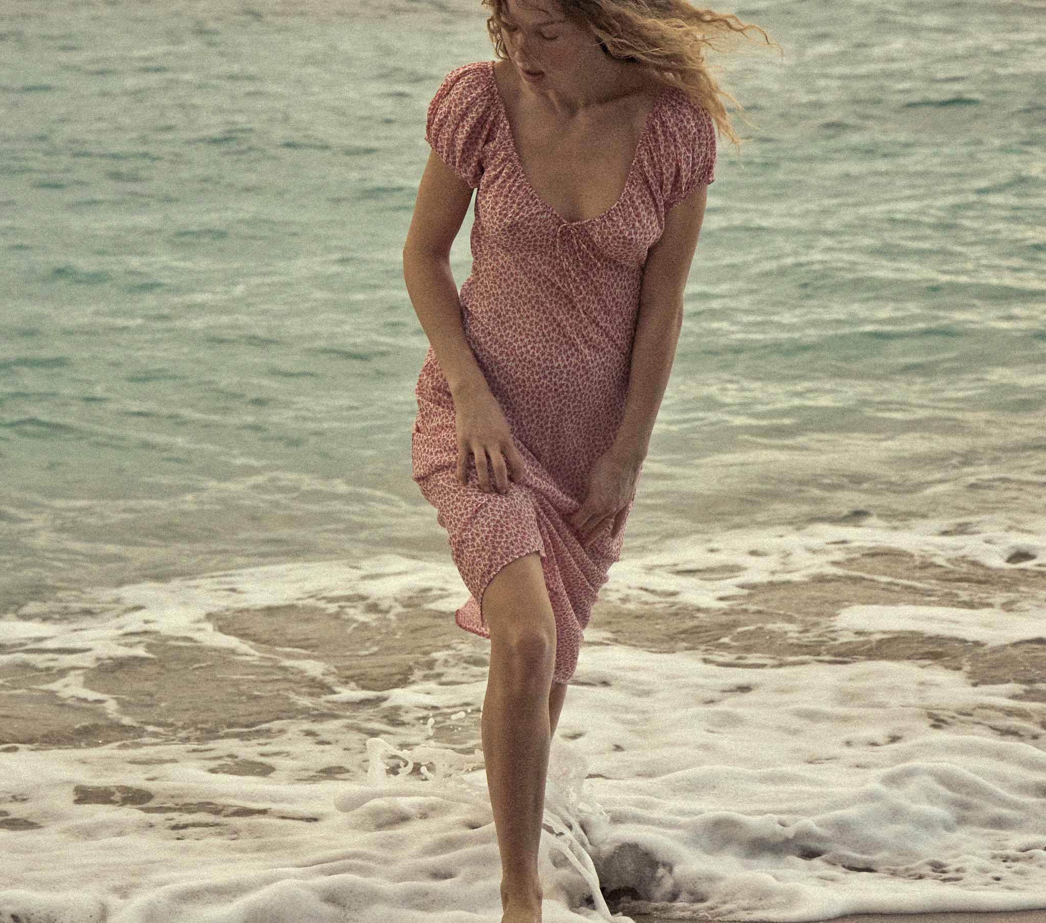 Sofia Dress - Cosmos Hillside Bloom | DÔEN | DOEN