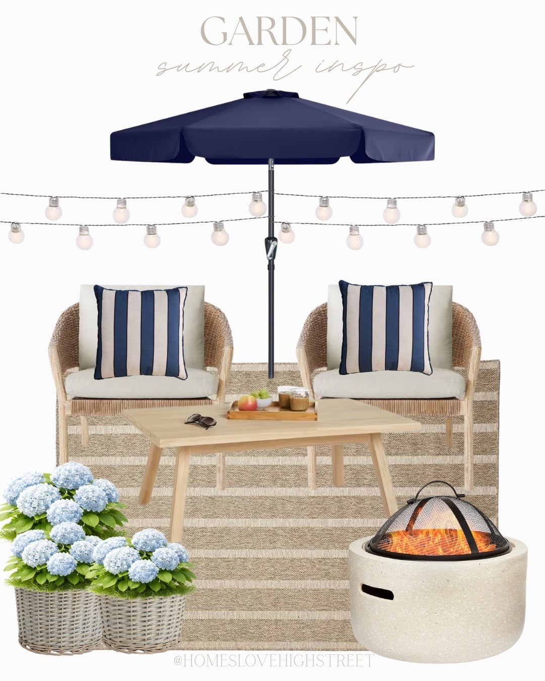 Garden summer inspo featuring neutral & navy 🌿☀️ 

#LTKhome #LTKfinds #outdoorliving #patioinspo #summerdecor

#LTKhome #LTKstyletip #LTKuk