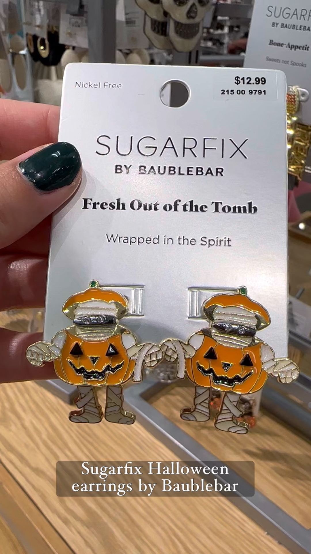 Sugarfix Halloween earrings by Baublebar available at Target #Halloween #TargetFinds 

#LTKVideo