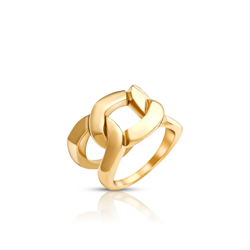 Ellie Vail - Brooklyn Chain Ring | Ellie Vail Jewelry