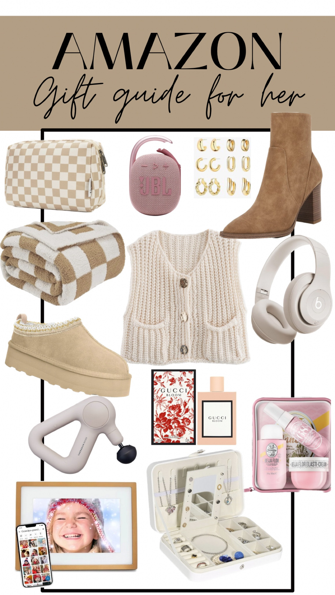 Perfect gift for her🤍 All on Amazon ready to be ship for this Christmas 🎅🏼 

#LTKGiftGuide #LTKHoliday #LTKSeasonal