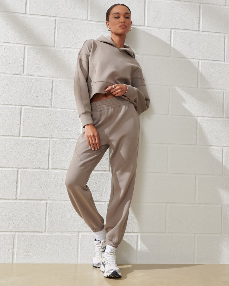 YPB neoKNIT Wedge Popover Hoodie | Abercrombie & Fitch (US)