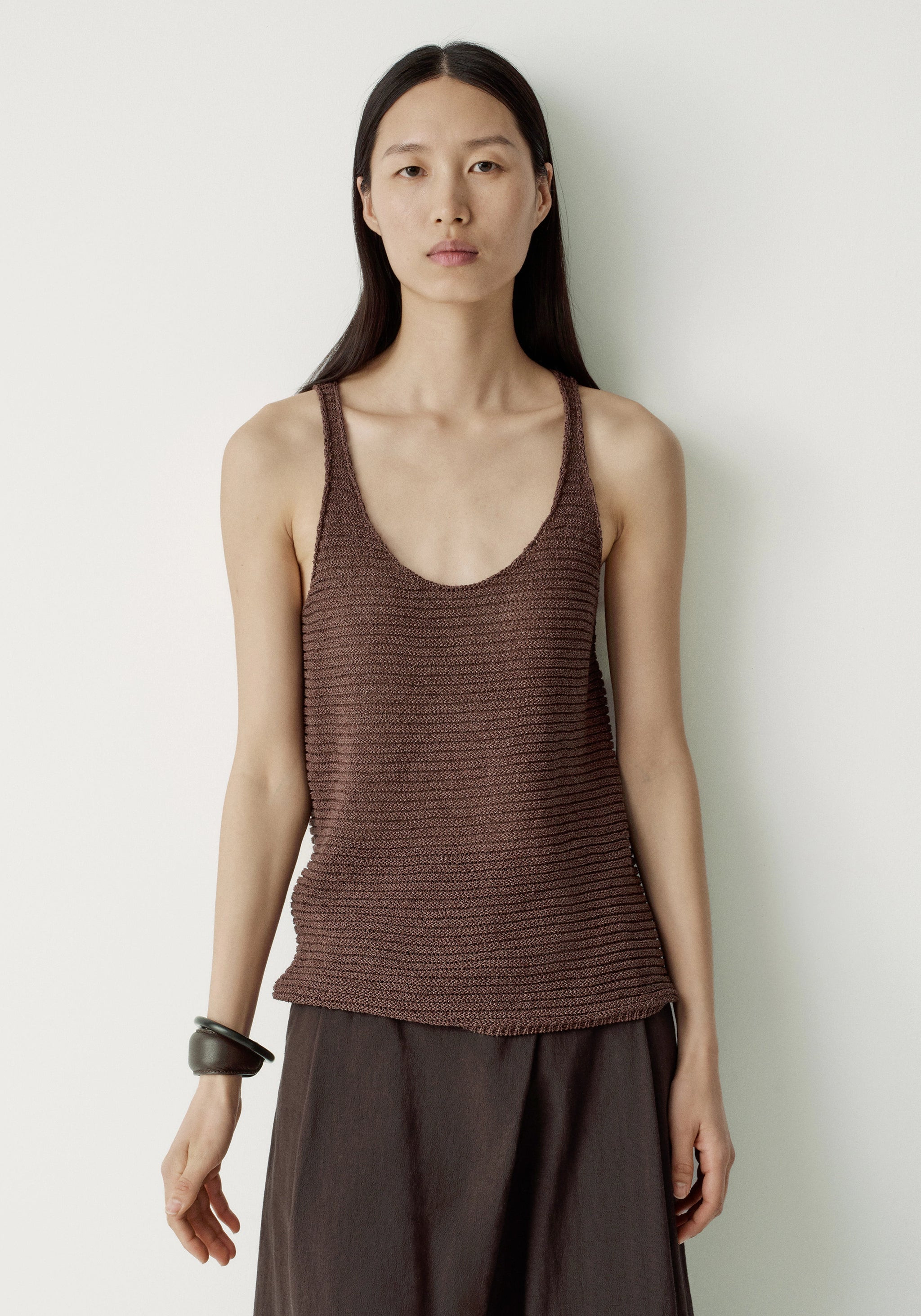 Japanese Washi Yarn Tank Top | INSIS