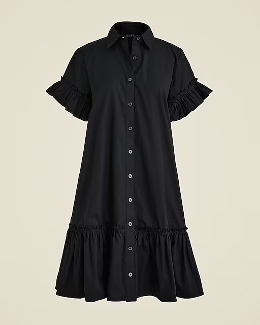 Amelia shirtdress in cotton poplin | J. Crew US