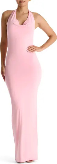 Naked Wardrobe Make 'Em Halter Maxi Dress | Nordstrom | Nordstrom