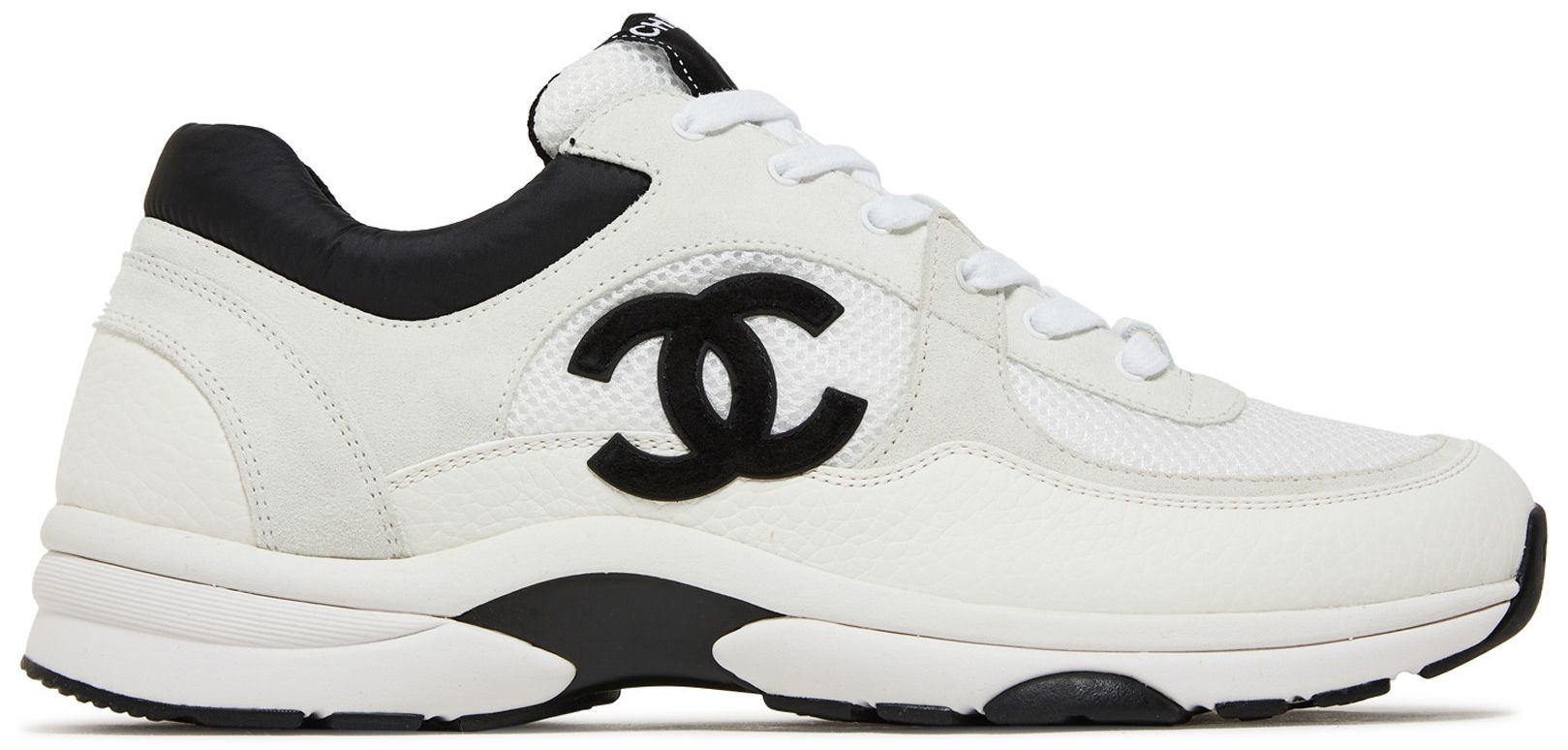 Chanel Sneaker 'White Black' | GOAT
