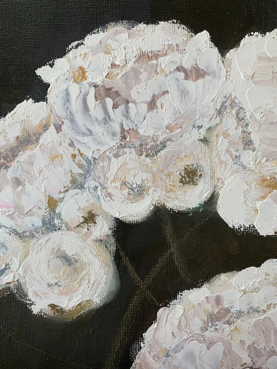 Peonies Oil Painting | Etsy (US)