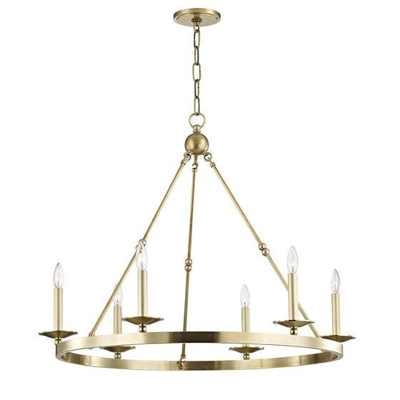 Allendale 35.75 Inch Chandelier by Hudson Valley Lighting | 1800 Lighting