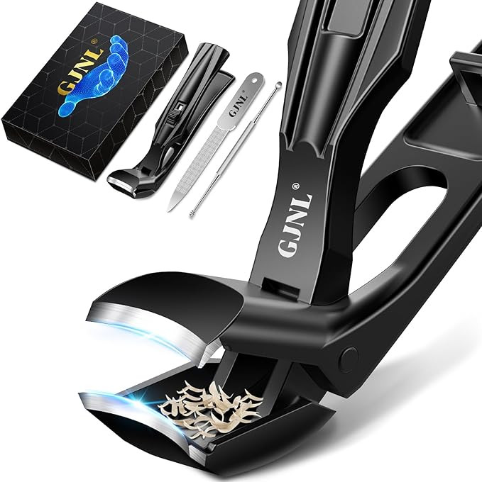 Toenail Clippers for Thick Toenails, Stocking Stuffers 2025 Gifts for Men Women, Angled Head Larg... | Amazon (US)
