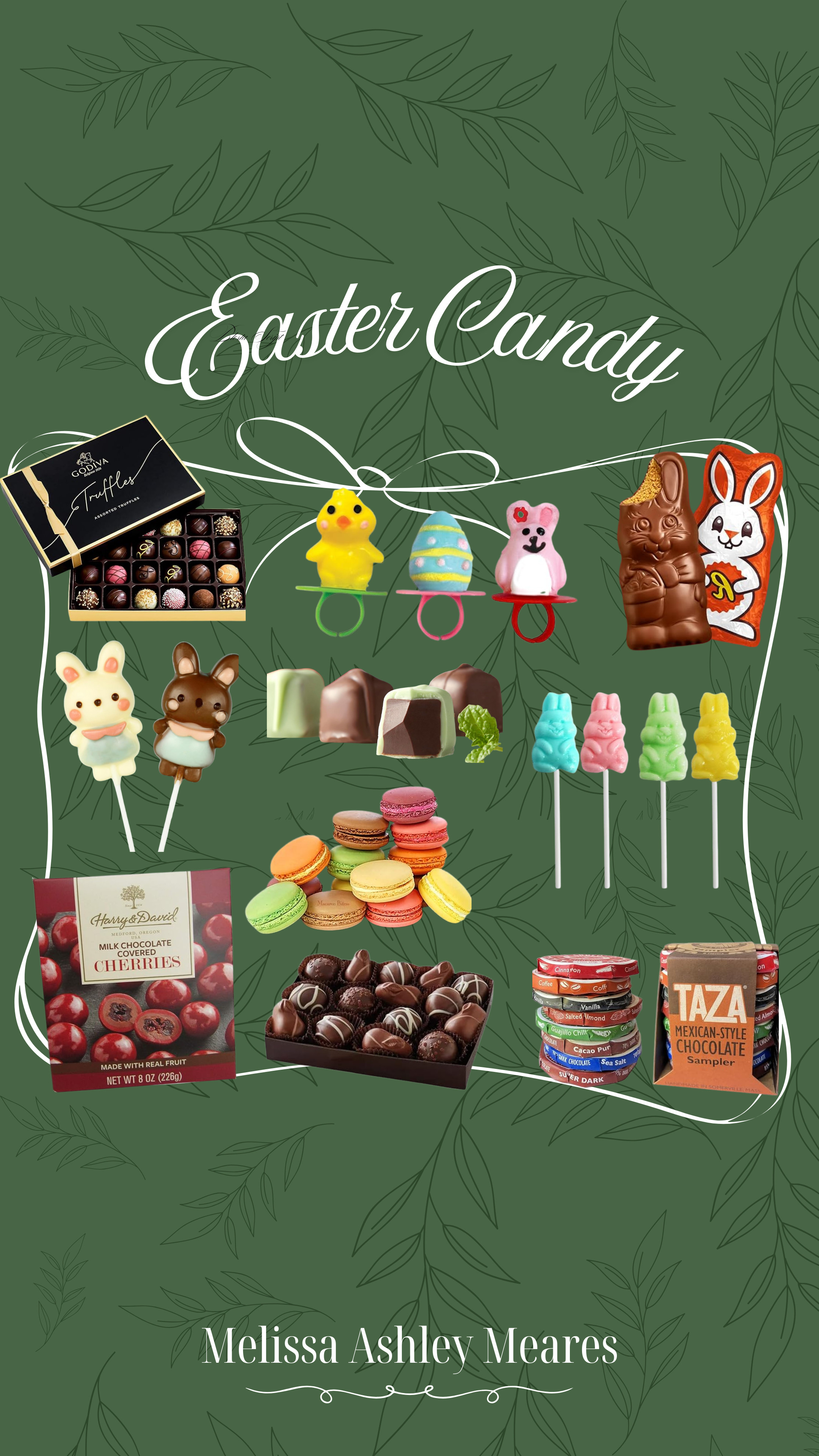 If you're looking for something different for the kids' Easter baskets, or if you just want to indulge yourself with some chocolate (no judgement here!) I've curated a selection of Easter goodies that the adults and older kids would love.

Easter, easter basket, easter candy, kids, easter kids, chocolate, godiva, harry and david, taza, macarons, truffles, lollipops, ring pops 

 #LTKSeasonal #LTKKids #LTKFamily