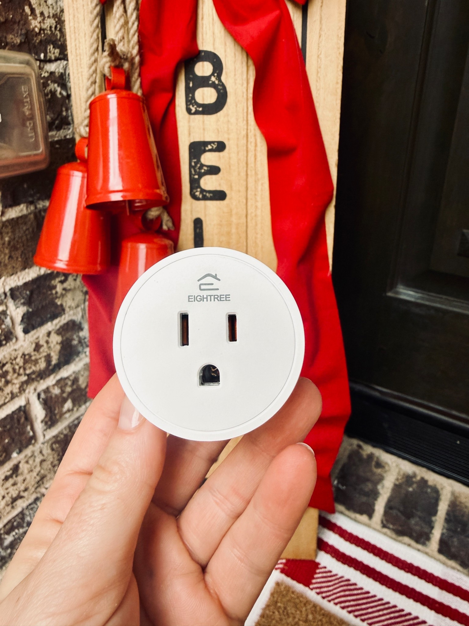 We use these smart plugs for all of our Christmas trees and garland. They connect to an app so that I can turn everything on from my phone or schedule it out!

#LTKHoliday #LTKHome #LTKSeasonal