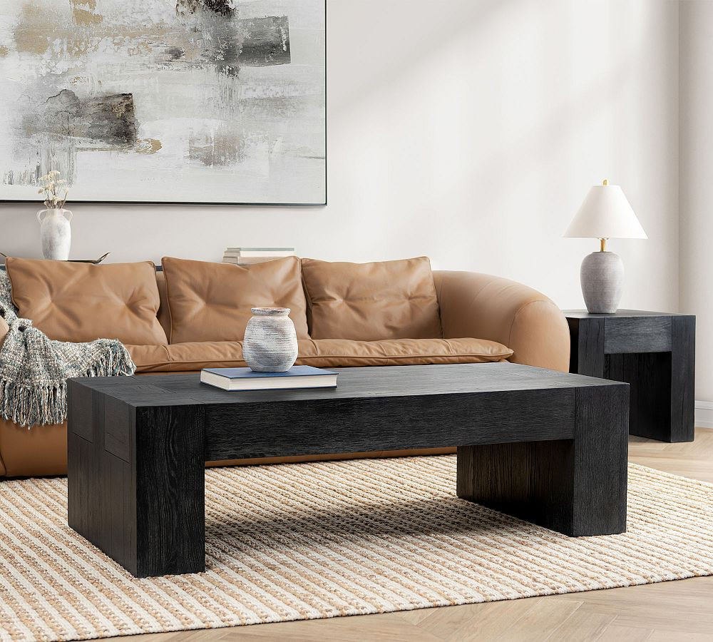 Raymond Rectangular Reclaimed Wood Coffee Table (60") | Pottery Barn (US)