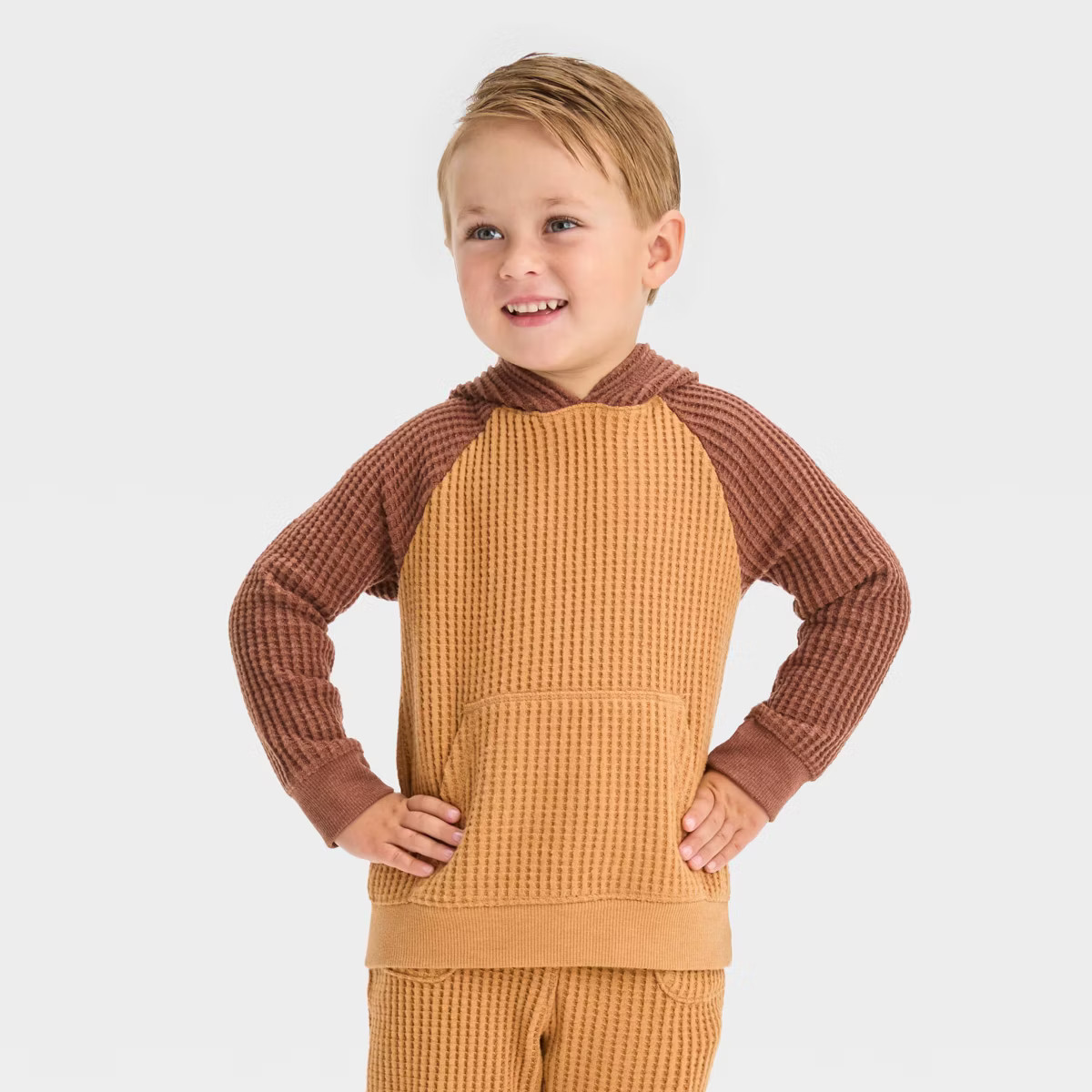 Toddler Boys' Chunky Thermal Pullover - Cat & Jack™ | Target