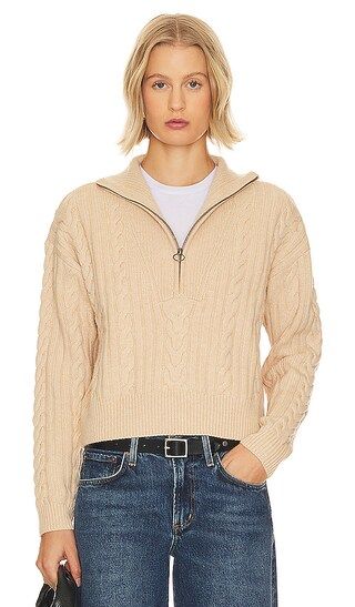Maylene Sweater in Camel | Revolve Clothing (Global)