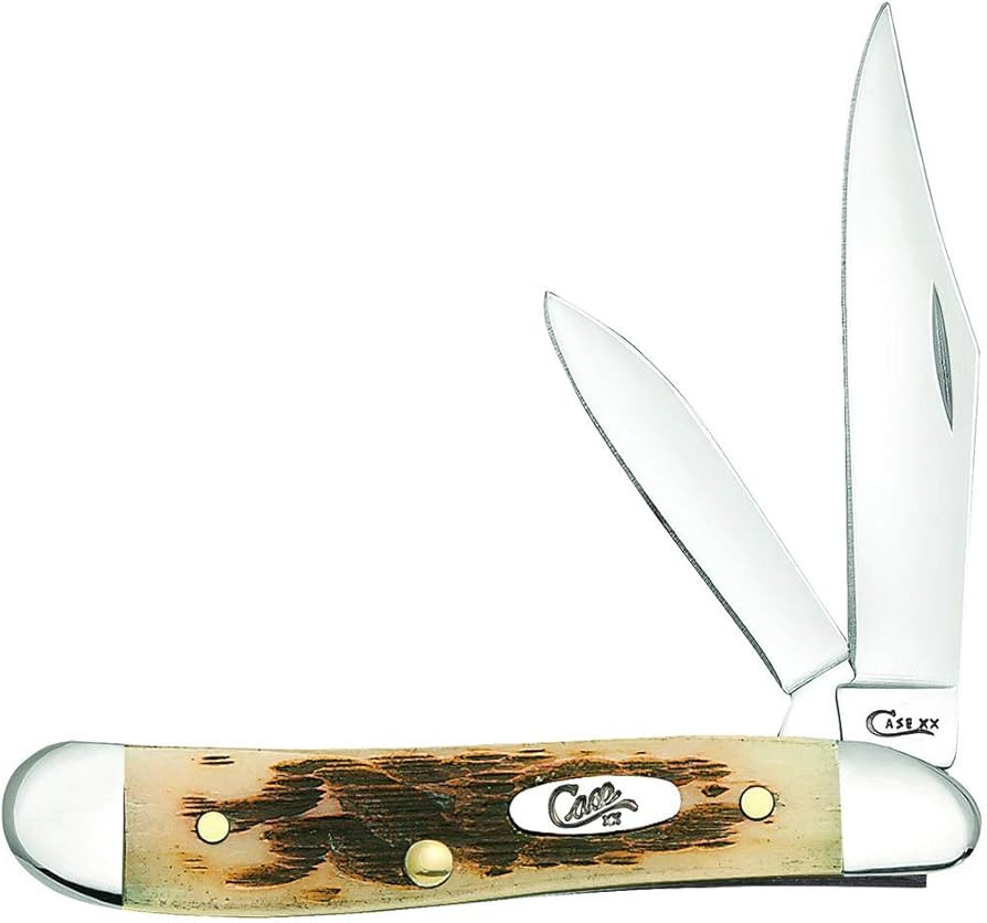 CASE XX WR Pocket Knife Amber Bone Peanut Item #045 - (6220 SS) - Length Closed: 2 7/8 Inches | Amazon (US)